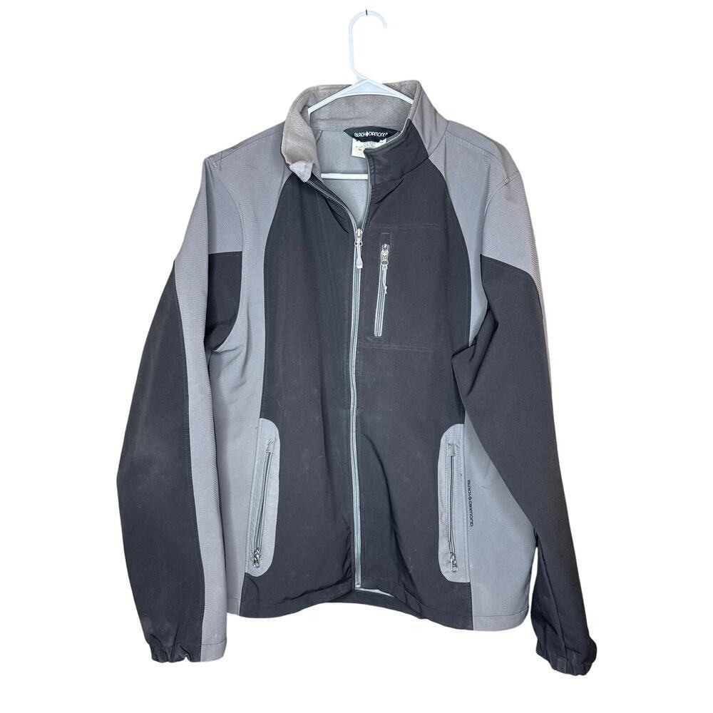 Vintage Black Diamond Black & Gray Soft Shell Jacket Men’s XL